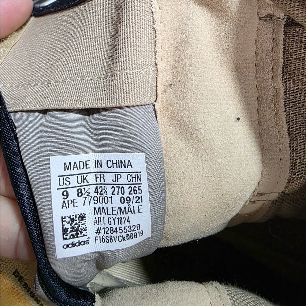 adidas Yeezy Knit Runner Boots Sulfur Men ,Size 9 - Picture 6 of 7